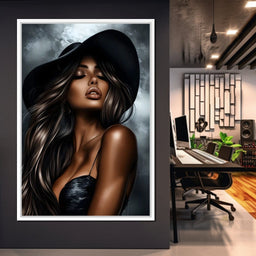 Elegance of Nightfall - NicheCanvas