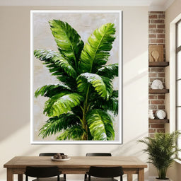 Verdant Rhythm of Tropical Palms - NicheCanvas