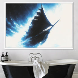 Voyage Through the Tempest - NicheCanvas