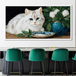 Gentle Paws Still Life - NicheCanvas