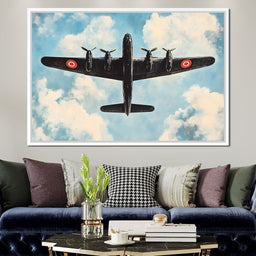 Flight Into Infinity Sky - NicheCanvas