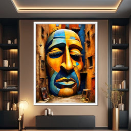 Colorful Modern Art 036 - Johanjjf - NicheCanvas