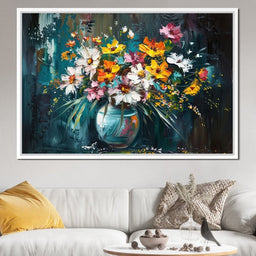 Bouquet of Wild Vibrance - NicheCanvas