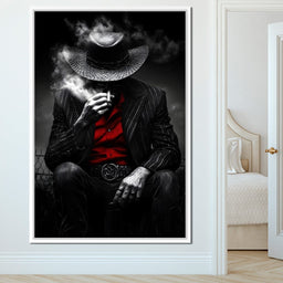 Mystery Of The Silent Cowboy - NicheCanvas