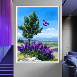 Butterfly Meadow Bliss - NicheCanvas