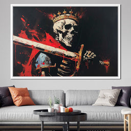 Majestic Shadows of Royal Descent - NicheCanvas