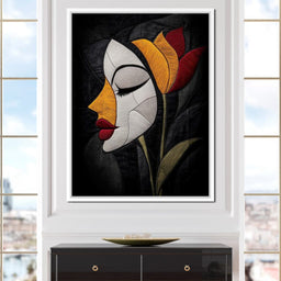 Embroidered Grace - TooplesArt - NicheCanvas