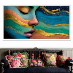Celestial Dream Portrait Glow - NicheCanvas