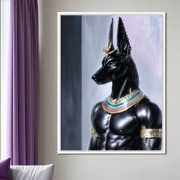 Anubis Guardian of the Pharaoh - NicheCanvas
