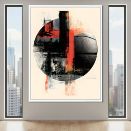 Final Possession On The Hardwood - NicheCanvas