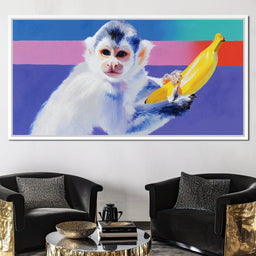 Playful Primate Delight - NicheCanvas