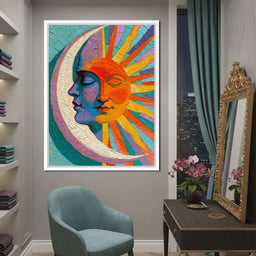 Celestial Union Of The Divided Day - NicheCanvas