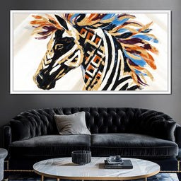 Golden Mane Illusion - Alicia Smith - NicheCanvas