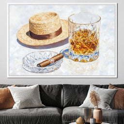 Sunlit Cuban Leisure - NicheCanvas