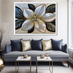 Pearl Petal Diadem - TooplesArt - NicheCanvas