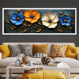 Floral Symphony of Vibrant Colors - NicheCanvas