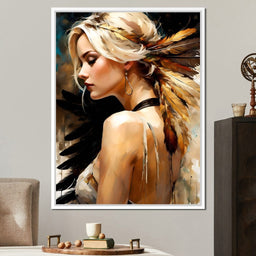 Female Portrait 0024 - Vizahn Burger - NicheCanvas