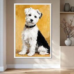 Furry Companion Golden Glow - NicheCanvas
