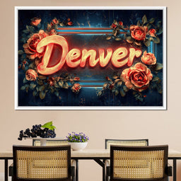 Denver Glow - NicheCanvas