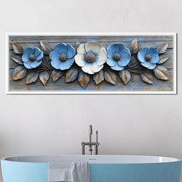 Rustic Bloom Harmony - NicheCanvas