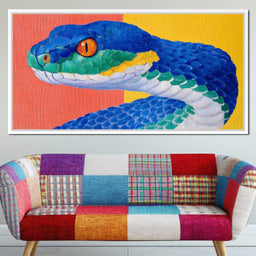 Sapphire Coil Radiance - NicheCanvas