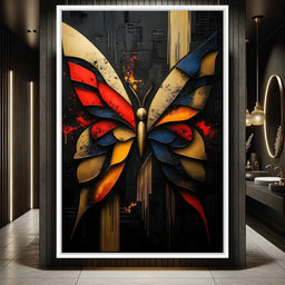 Butterfly Radiance Symphony - NicheCanvas