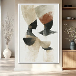 Two Souls Sharing A Morning Ritual - NicheCanvas