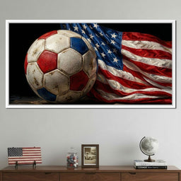 National Soccer Pride - NicheCanvas