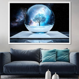 Celestial Reflection Sphere Tree - NicheCanvas