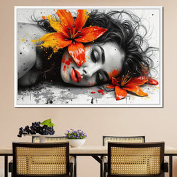 Flower Poise - Johanjjf - NicheCanvas