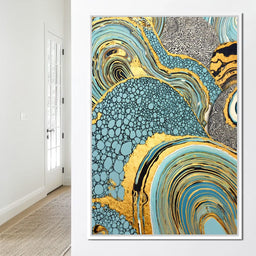 Golden Spirals of Infinity - NicheCanvas