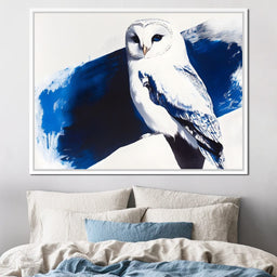 Owl Of The Celestial Night - NicheCanvas