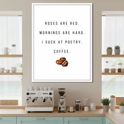 Morning Ode to Caffeine Humor - NicheCanvas