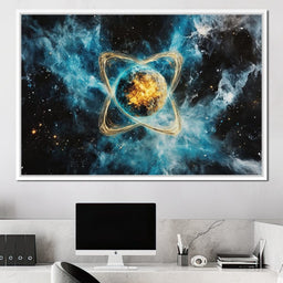 Celestial Fusion Symphony - NicheCanvas