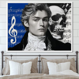 Baroque Composer Facing Mortality - NicheCanvas