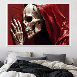 Skeletons Shroud of Silence - NicheCanvas