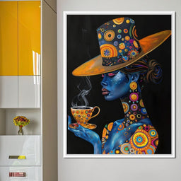 Astral Afternoon Tea - TooplesArt - NicheCanvas