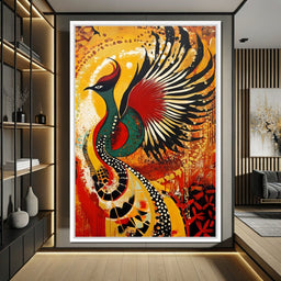 Phoenix Rising Splendor - NicheCanvas