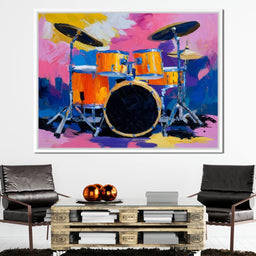 Rhythm of Vibrant Beats - NicheCanvas