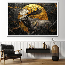 Golden Wilderness Majesty - NicheCanvas