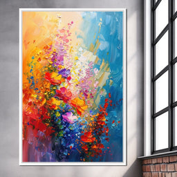 Impasto Bloom - Tooples Art - NicheCanvas