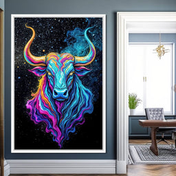 Bull of the Cosmos - TooplesArt  - NicheCanvas