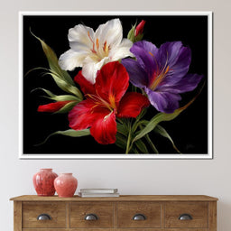 Gladiolus Garden Noir Bloom - NicheCanvas
