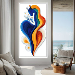 The Chromatic Stallion - TooplesArt - NicheCanvas