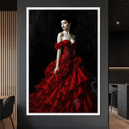 Midnight Flamenco - TooplesArt - NicheCanvas