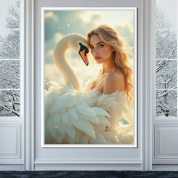 The Swan Maiden - Johanjjf - NicheCanvas