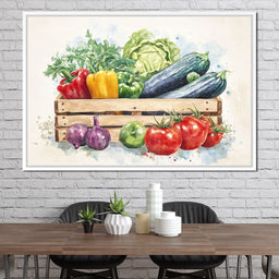 Veggies Basket - NicheCanvas