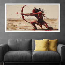 Desert Archers Fierce Stance - NicheCanvas