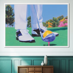 Golfing Daydreams in Bloom - NicheCanvas