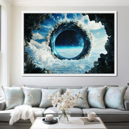 Portal to Celestial Realms - NicheCanvas